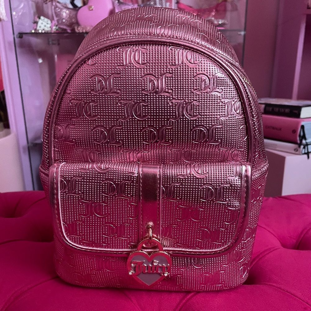 Juicy Couture pink backpack